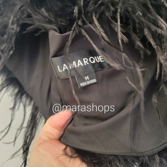 La Marque Zaina Feather Bustier Top - Picture 6 of 8